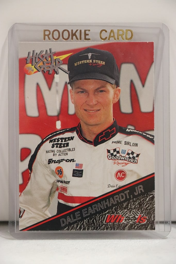 DALE EARNHARDT JR 1994 WHEELS HIGH GEAR ROOKIE CARD (1 of 1)