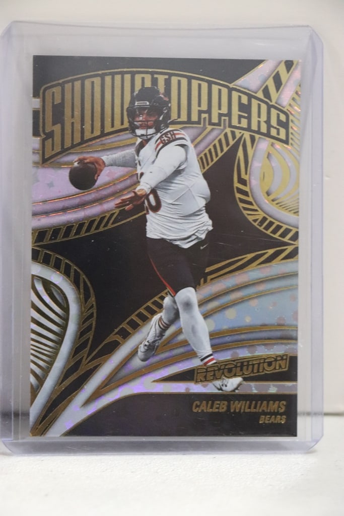 CALEB WILLIAMS 2025 PANINI REVOLUTION SHOWSTOPPERS INSERT (1 of 1)