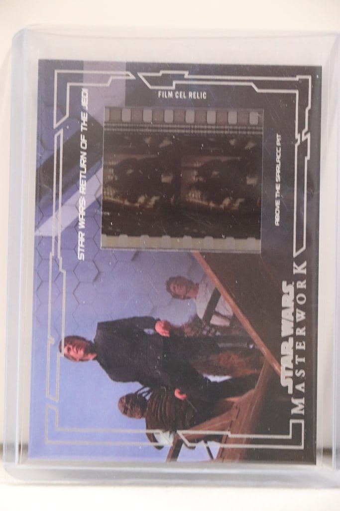 LUKE SKYWALKER 2021 TOPPS STAR WARS MASTERWORK RETURN OF THE JEDI FILM CEL RELIC (1 of 1)