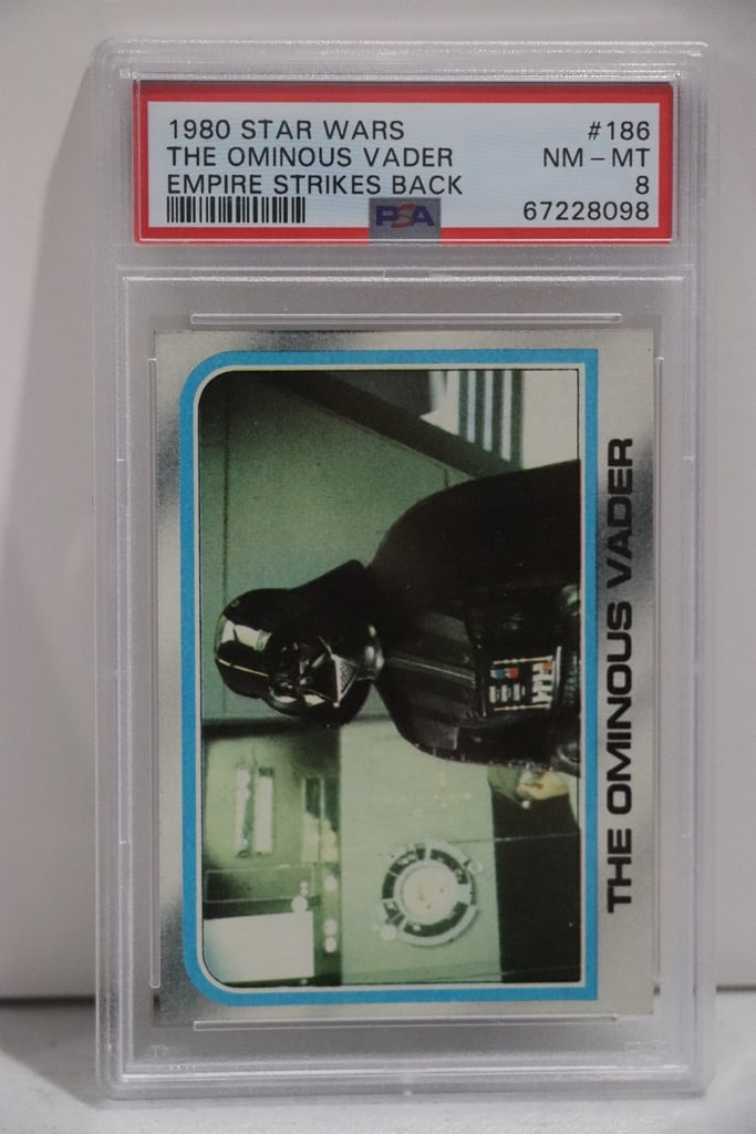 DARTH VADER 1980 TOPPS STAR WARS EMPIRE STRIKES BACK. PSA GRADED (1 of 1)
