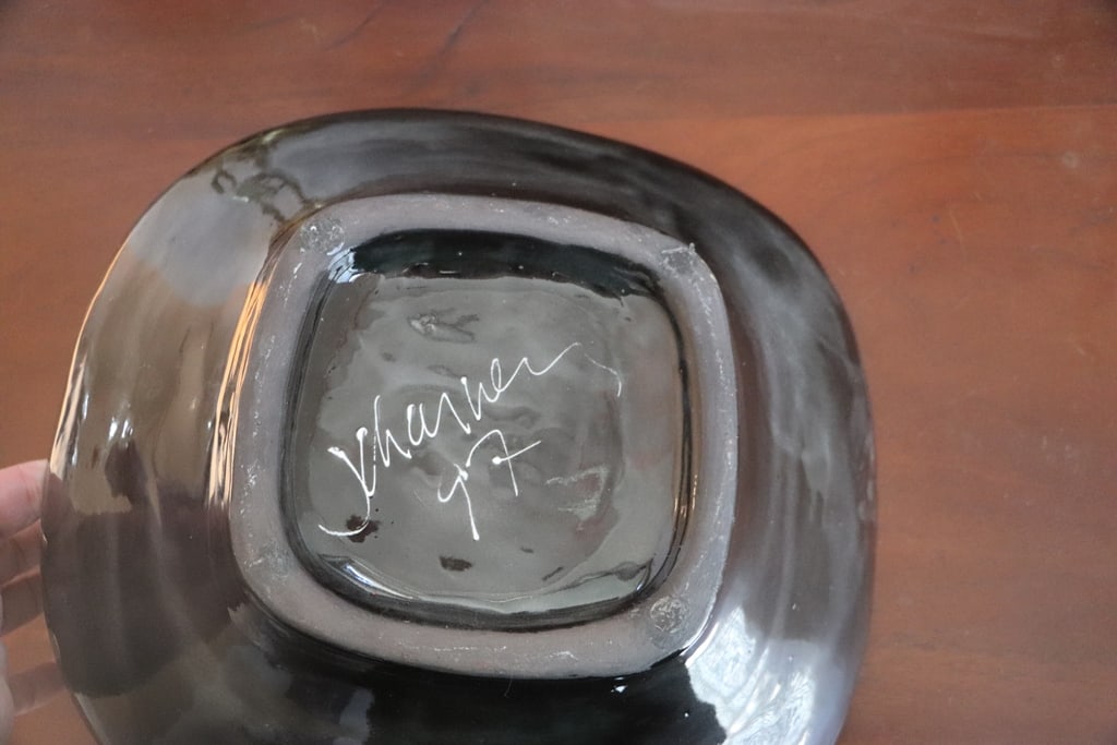 JACK CHARNEY SIGNED DISH - 2