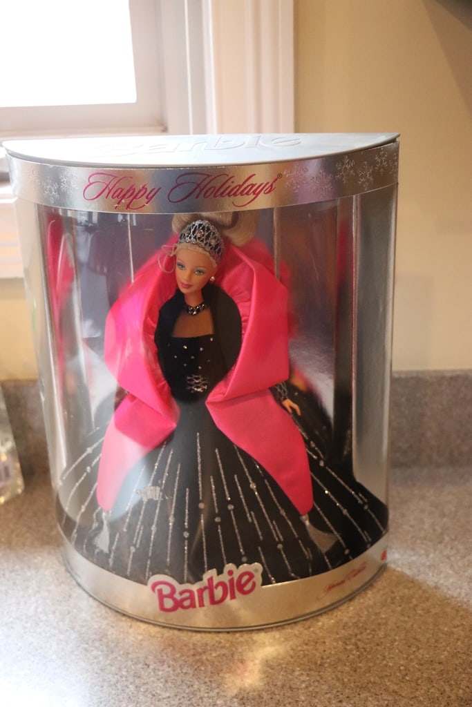 BARBIE DOLL: A 1998 HOLIDAY BARBIE. BRAND NEW BUT BOX MAY HAVE SOME CONDITION ISSUES. 