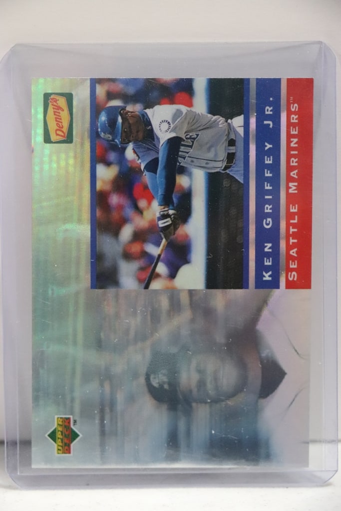 KEN GRIFFEY JR 1995 UPPER DECK DENNY'S HOMERUN HOLOGRAM: NEAR MINT OR BETTER CONDITION 