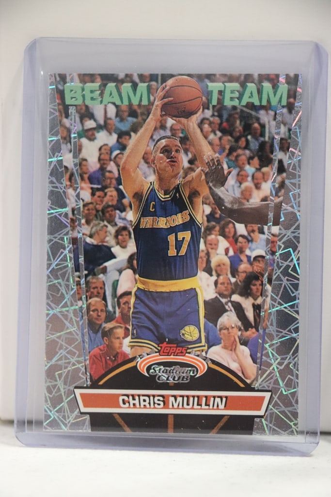 CHRIS MULLIN 1992-93 STADIUM CLUB BEAM TEAM SP: NEAR MINT OR BETTER CONDITION 