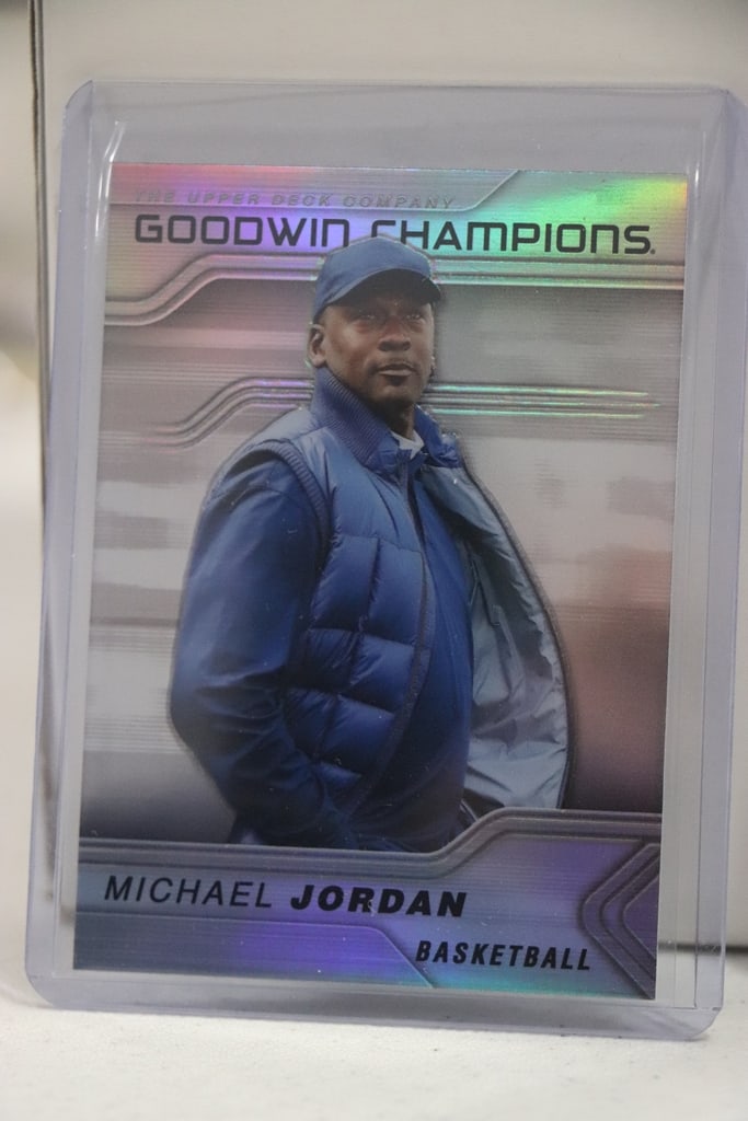 MICHAEL JORDAN 2023 UPPER DECK GOODWIN CHAMPIONS SILVER RAINBOW: NEAR MINT OR BETTER CONDITION 