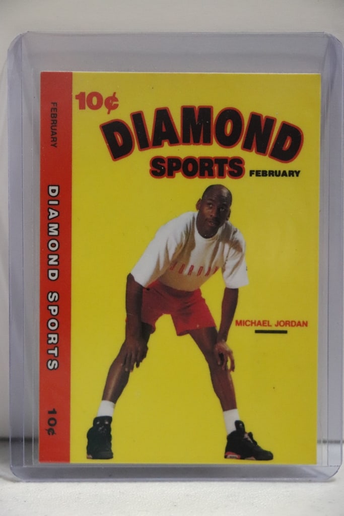 MICHAEL JORDAN 1990-91 BRODERS DIAMOND SPORTS: NEAR MINT OR BETTER CONDITION 