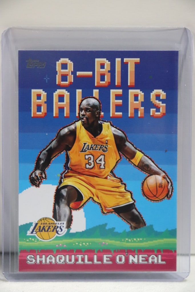 SHAQUILLE O'NEAL 2025-26 TOPPS 8BIT BALLERS INSERT: NEAR MINT OR BETTER CONDITION 