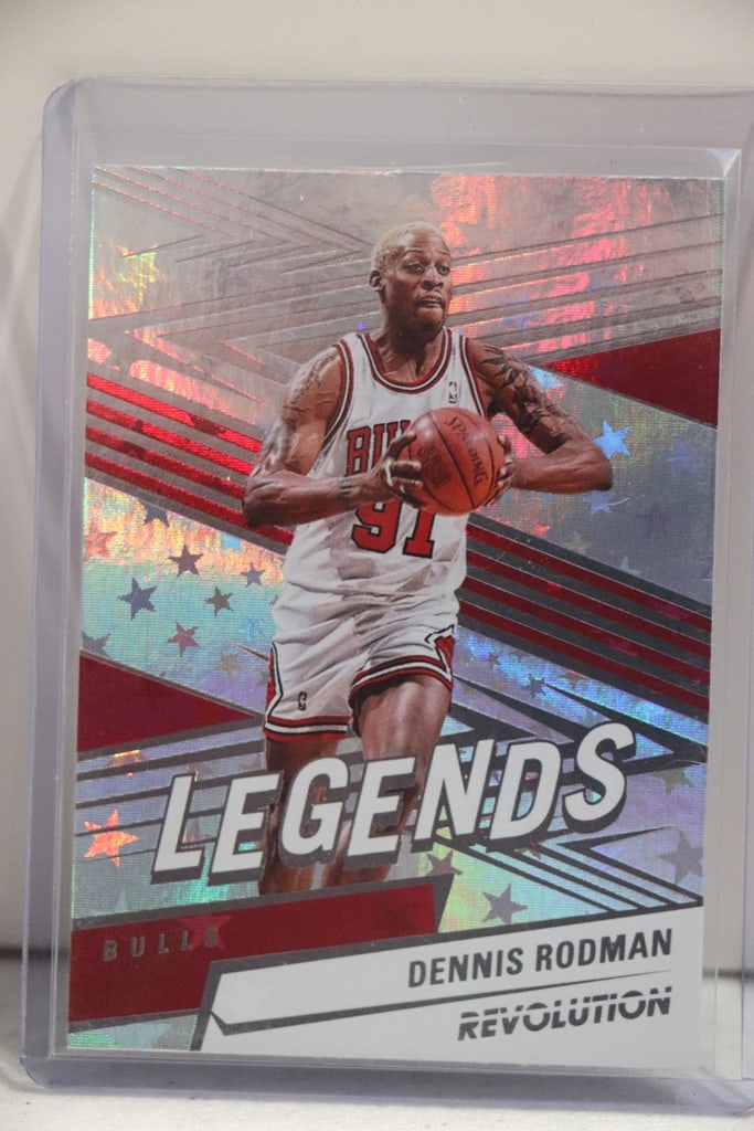 DENNIS RODMAN 2024-25 PANINI REVOLUTION ASTRO FOIL INSERT: NEAR MINT OR BETTER CONDITION 