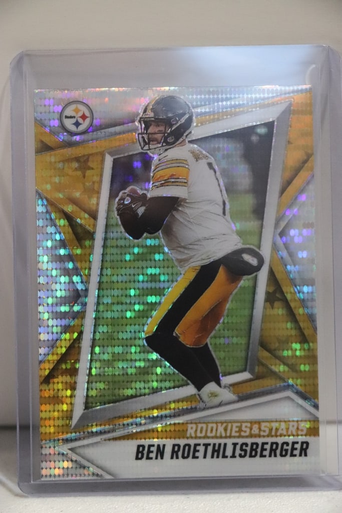 BEN ROETHLISBERGER 2021 PANINI ROOKIES & STARS HYPER PRIZM: NEAR MINT OR BETTER CONDITION 