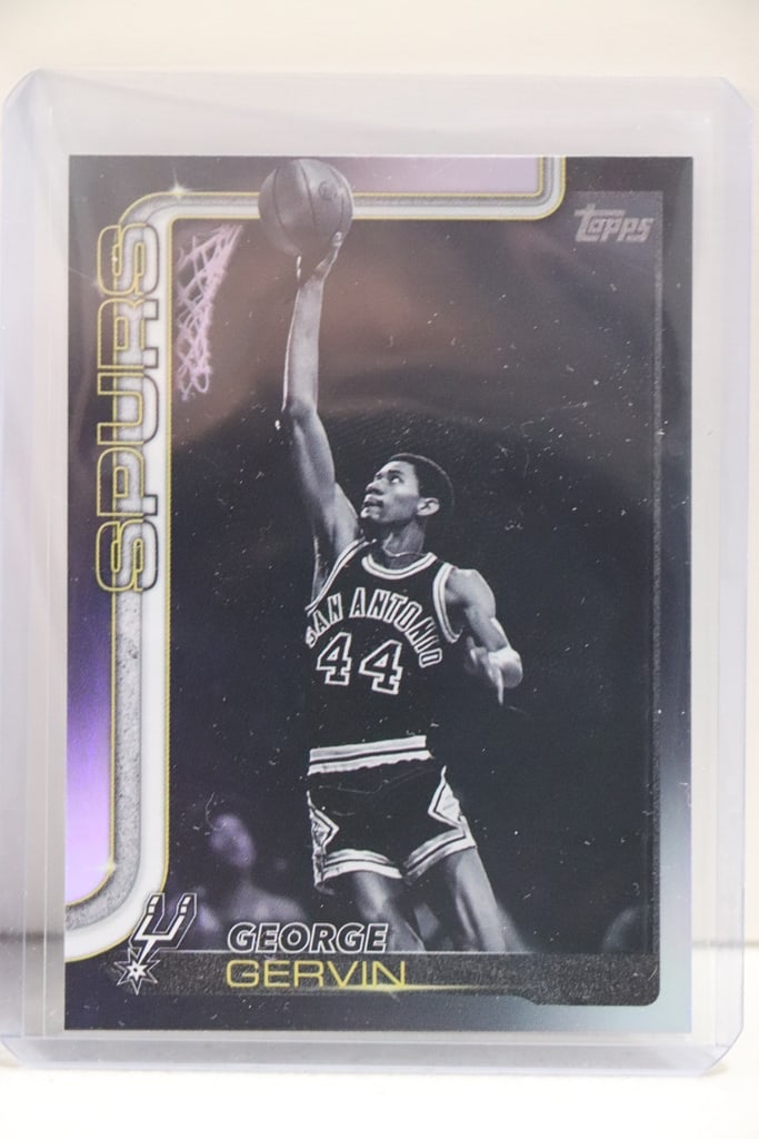 GEORGE GERVIN 2025-26 TOPPS BLACK FRIDAY LIGHTS OUT FOIL TARGET EXCLUSIVE: NEAR MINT OR BETTER CONDITION 