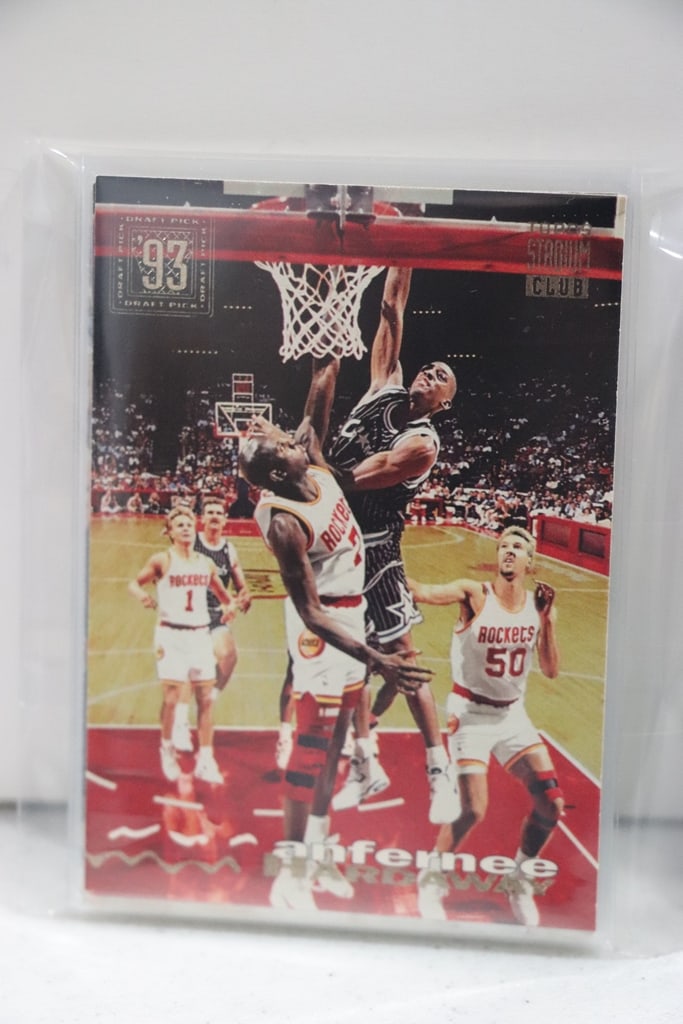 ANFERNEE HARDAWAY ROOKIE CARD LOT OF 8: NEAR MINT OR BETTER CONDITION 