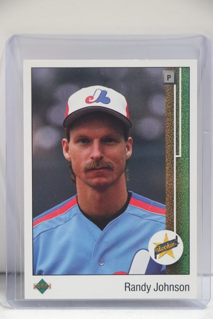 RANDY JOHNSON 1989 UPPER DECK ROOKIE CARD: NEAR MINT OR BETTER CONDITION 