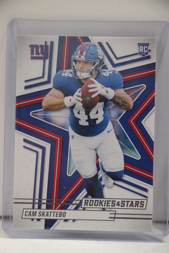 CAM SKATTEBO 2025 PANINI ROOKIES & STARS ROOKIE CARD: NEAR MINT OR BETTER CONDITION 