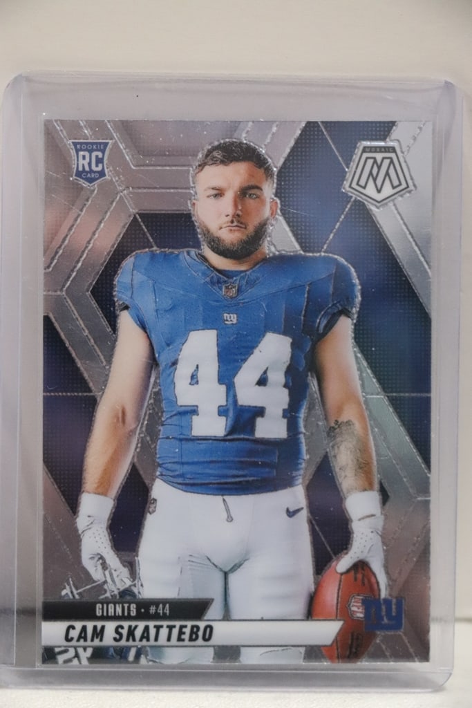 CAM SKATTEBO 2025 PANINI MOSAIC ROOKIE CARD: NEAR MINT OR BETTER CONDITION 