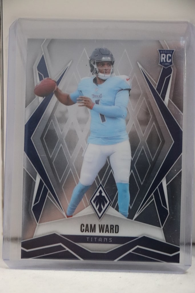 CAM WARD 2025 PANINI PHOENIX ROOKIE CARD: NEAR MINT OR BETTER CONDITION 