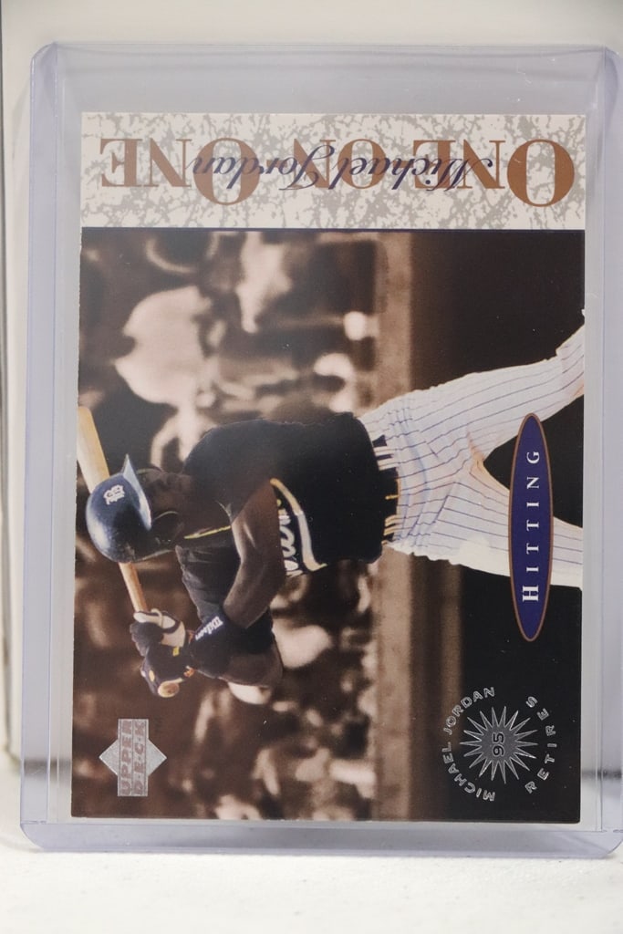 MICHAEL JORDAN 1994 UPPER DECK ONE ON ONE #3 ROOKIE CARD: NEAR MINT OR BETTER CONDITION
