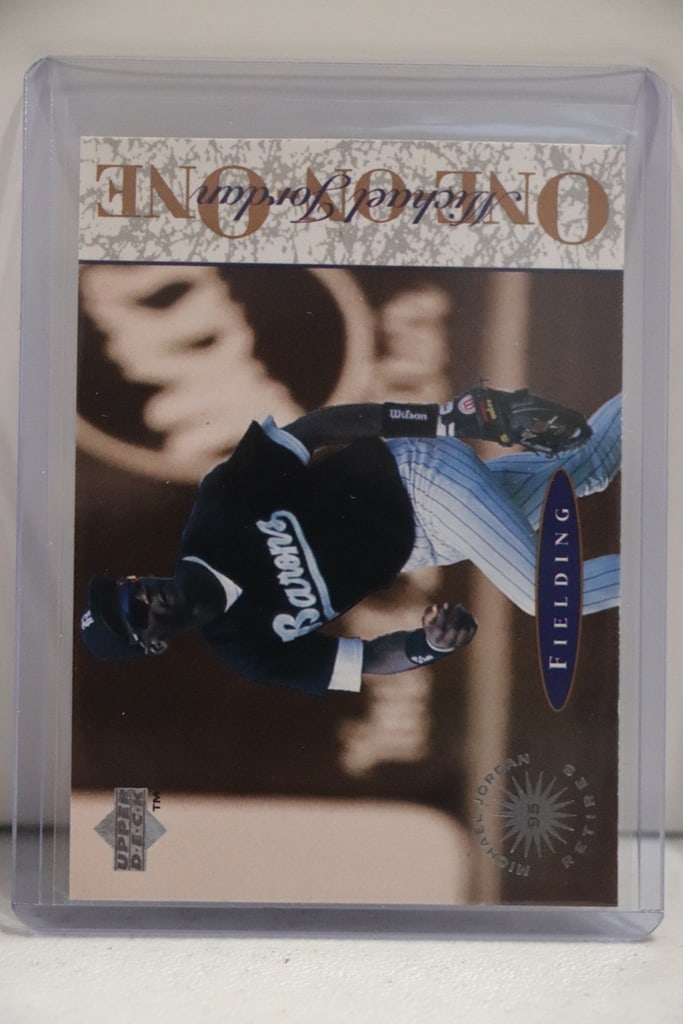 MICHAEL JORDAN 1994 UPPER DECK ONE ON ONE #2 ROOKIE CARD: NEAR MINT OR BETTER CONDITION