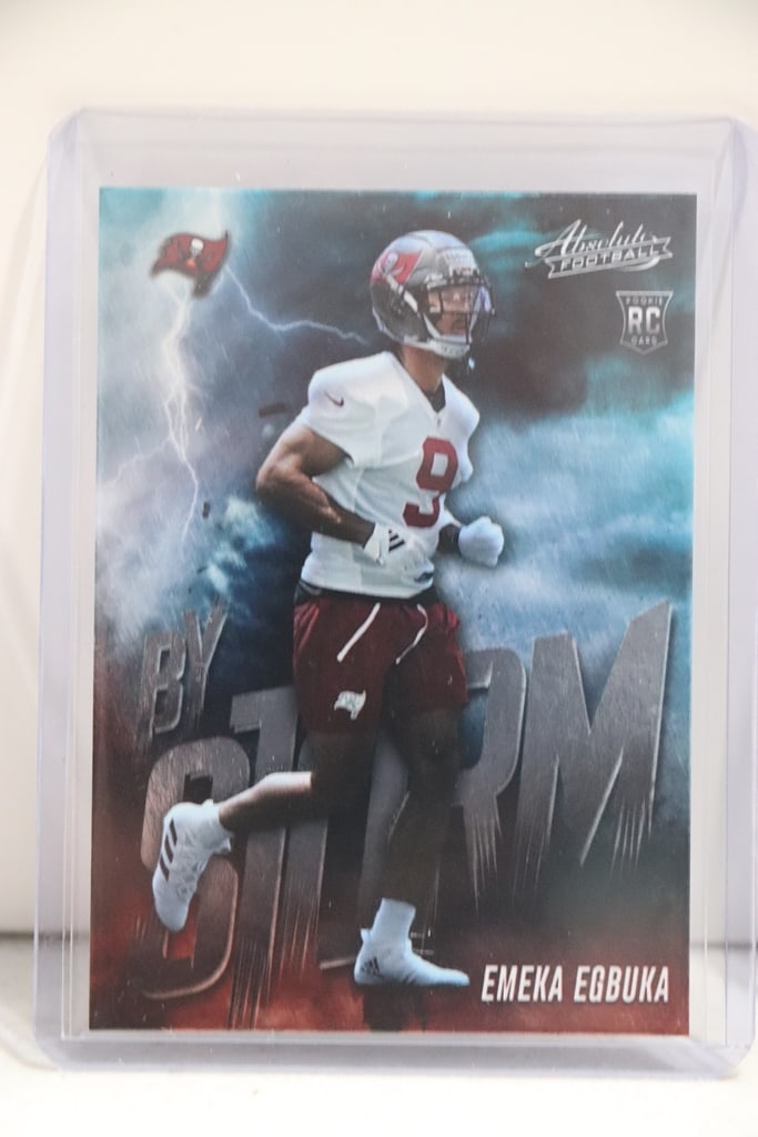 EMEKA EGBUKA 2025 PANINI ABSOLUTE BY STORM ROOKIE CARD: NEAR MINT OR BETTER CONDITION 
