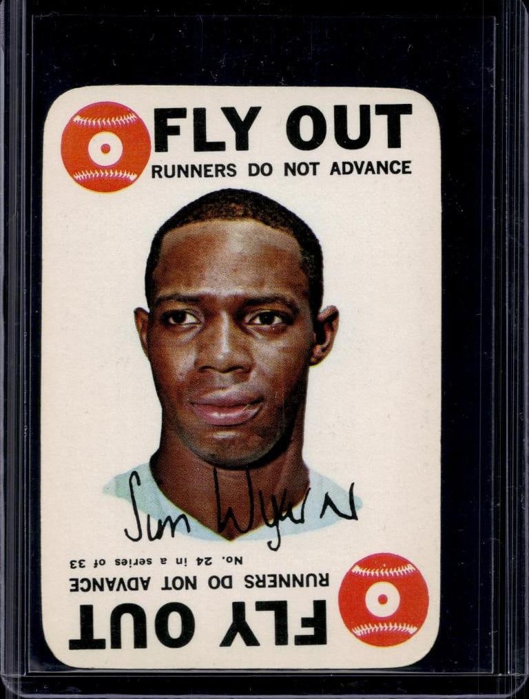 JIM WYNN 1968 TOPPS GAME CARD: VERY GOOD CONDITION 