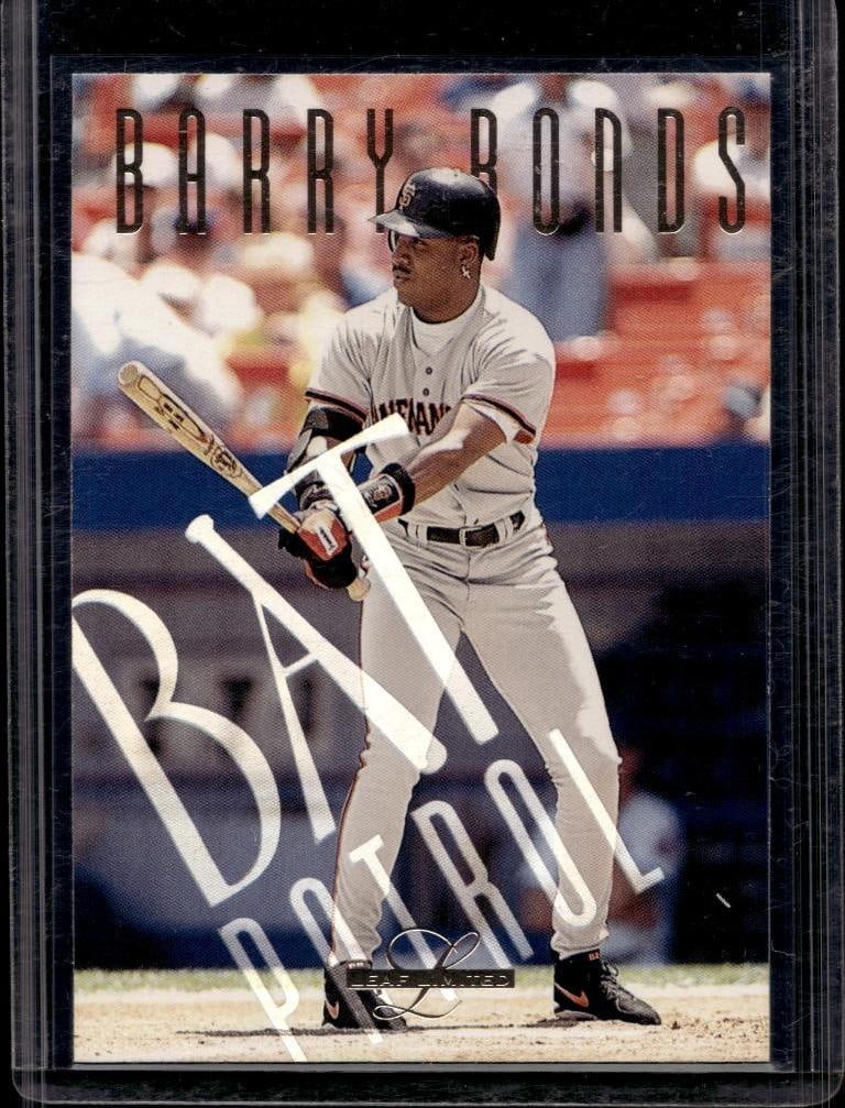 BARRY BONDS 1995 LEAF LIMITED BAT PATROL INSERT: NEAR MINT OR BETTER CONDITION 