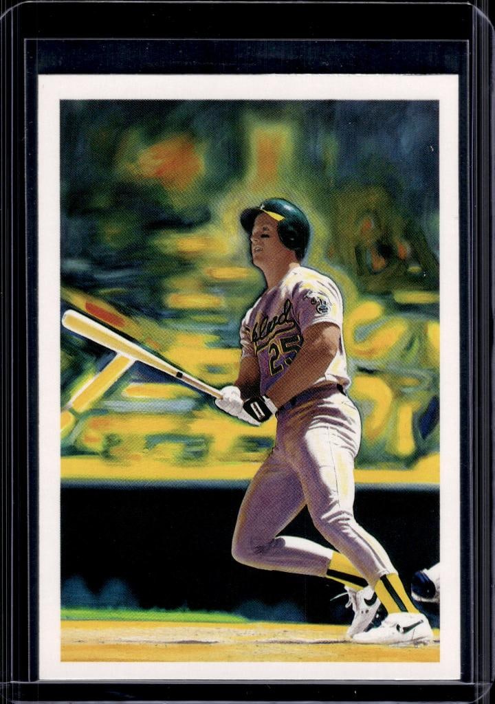 MARK MCGWIRE 1990 SCORE SCOREMASTERS INSERT SP: NEAR MINT OR BETTER CONDITION