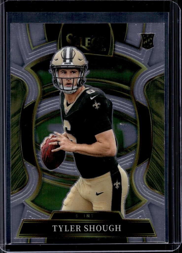 TYLER SHOUGH 2025 PANINI SELECT ROOKIE CARD: NEAR MINT OR BETTER CONDITION 