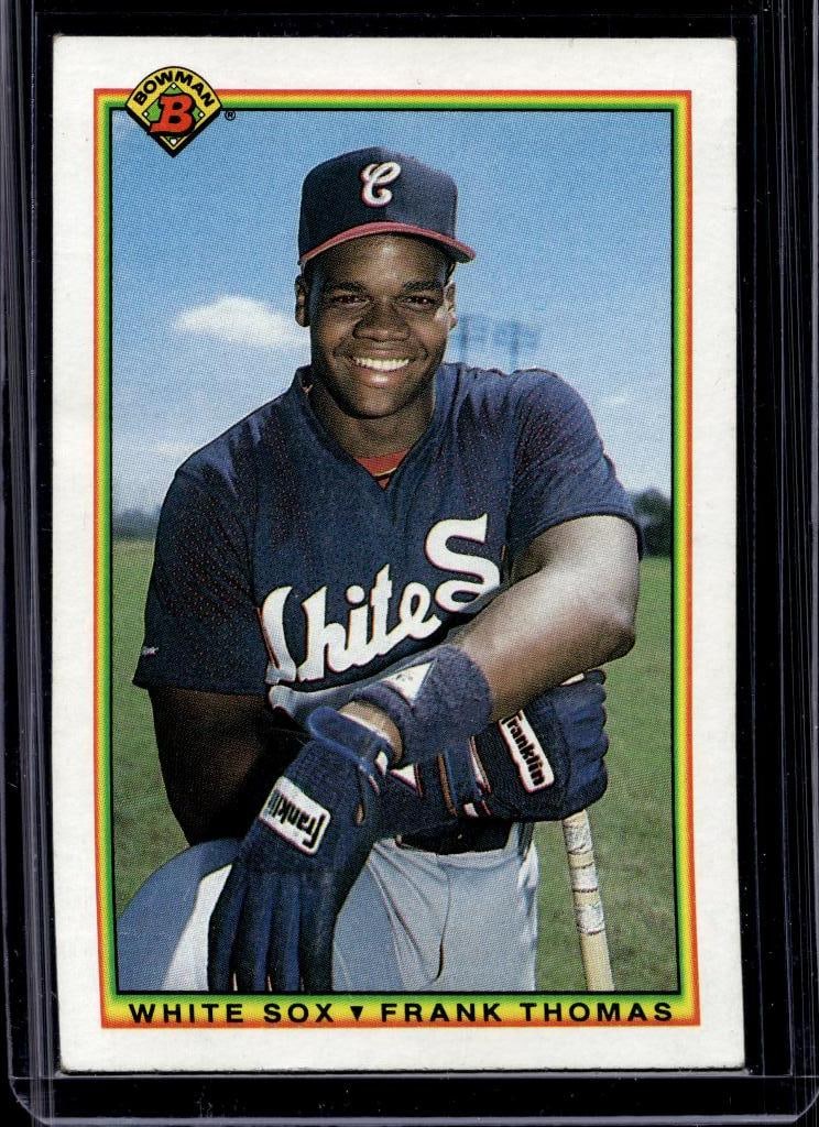 FRANK THOMAS 1990 BOWMAN ROOKIE CARD (1 of 1)