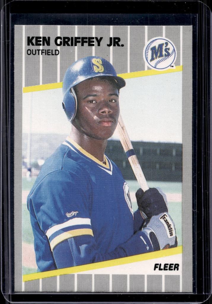 KEN GRIFFEY JR 1989 FLEER ROOKIE CARD (1 of 1)