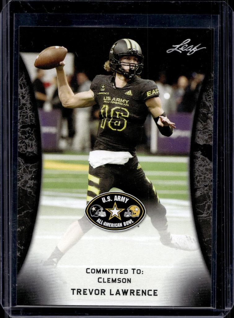 TREVOR LAWRENCE 2018 LEAF ALL-AMERICAN HIGH SCHOOL NIL 1ST ROOKIE CARD: NEAR MINT OR BETTER CONDITION 