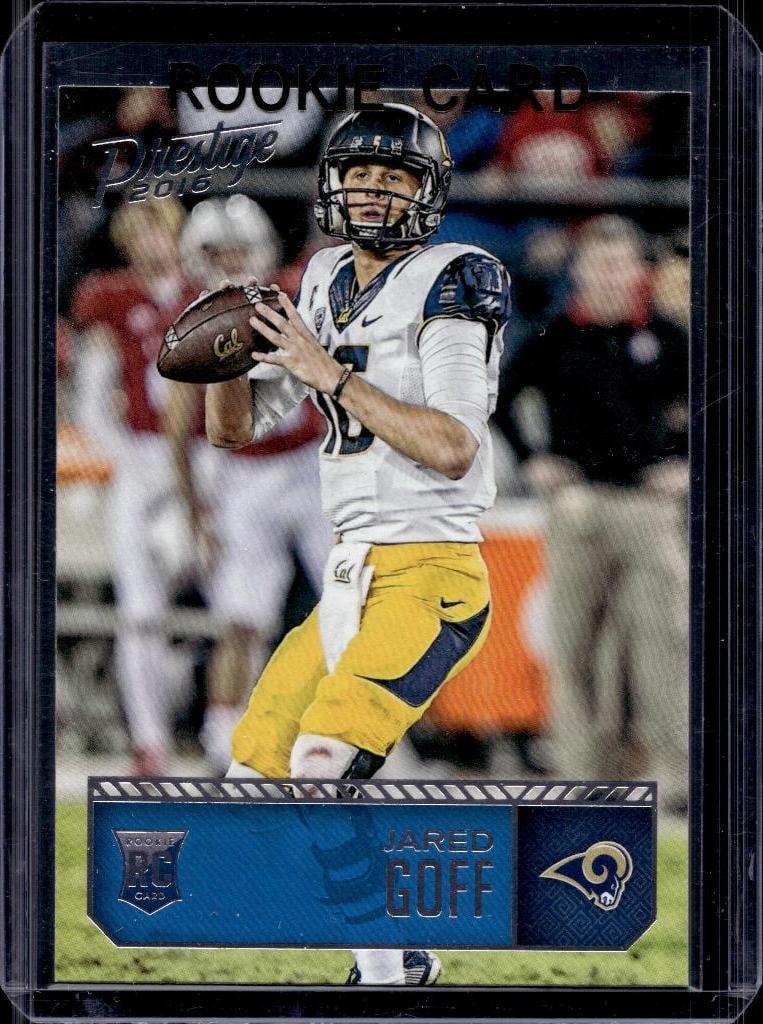 JARED GOFF 2016 PANINI PRESTIGE ROOKIE CARD: NEAR MINT OR BETTER CONDITION 