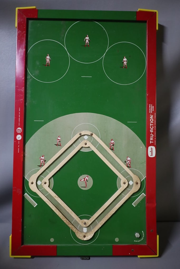 VINTAGE GAME BOARD: A VINTAGE BASEBALL GAME BOARD. ONLY THE BOARD. 