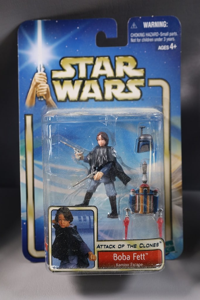 STAR WARS FIGURE: A BOBA FETT STAR WARS FIGURE. BRAND NEW BUT BOX MAY HAVE CONDITION ISSUES. 