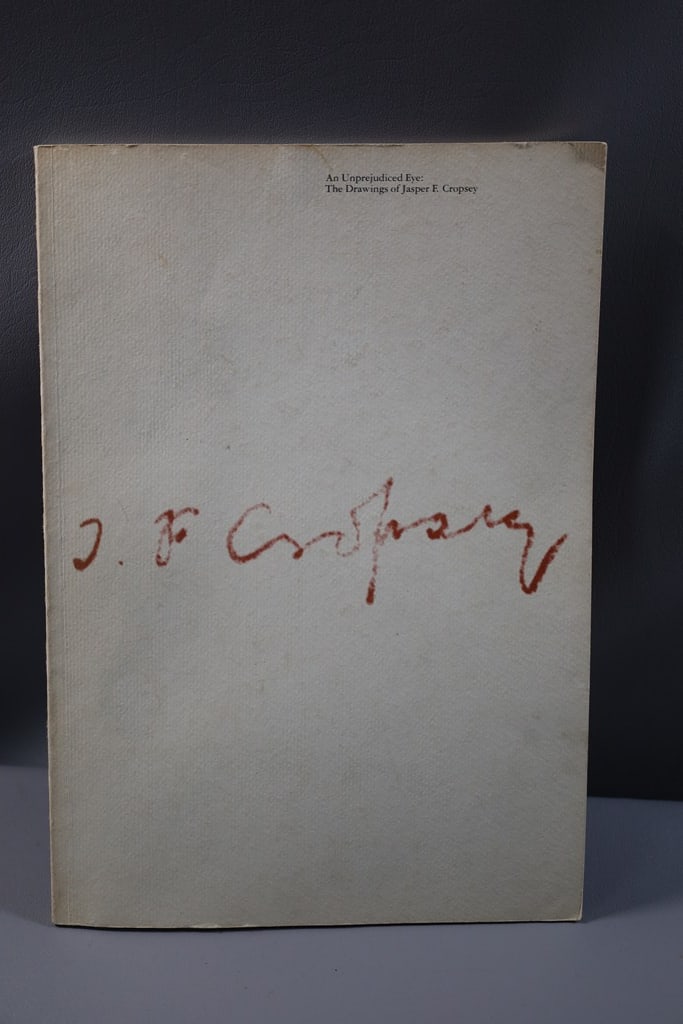 JASPER CROPSEY ART BOOK: A BOOK OF ART BY JASPER F. CROPSEY FROM THE HUDSON RIVER MUSEUM. 