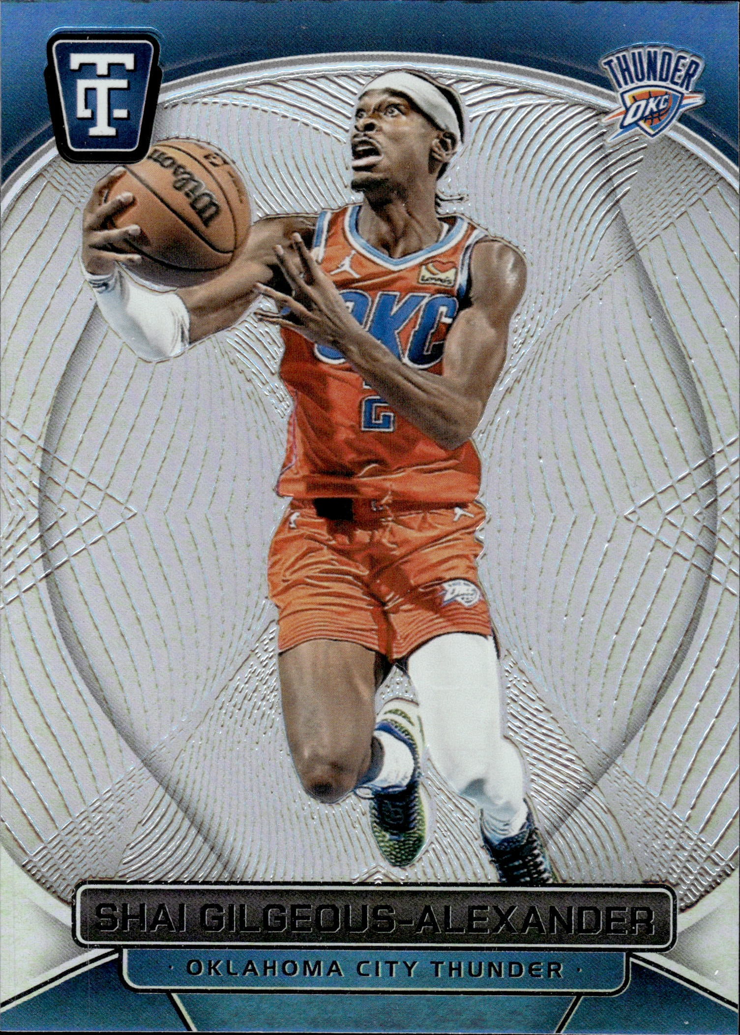 SHAI GILGEOUS ALEXANDER 2024-25 PANINI CERTIFIED MIRROR SILVER: NEAR MINT OR BETTER CONDITION