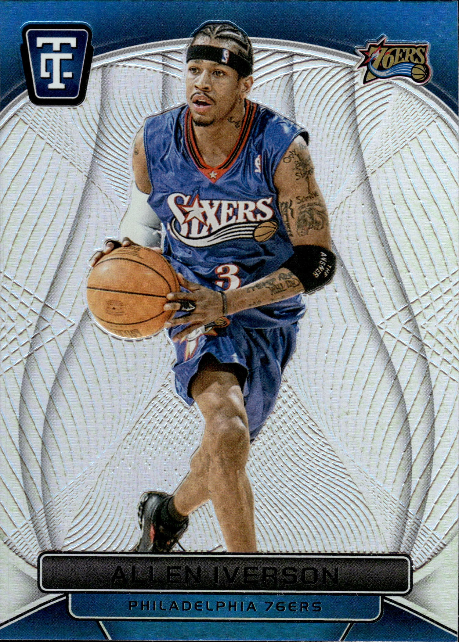 ALLEN IVERSON 2024-25 PANINI CERTIFIED MIRROR SILVER: NEAR MINT OR BETTER CONDITION