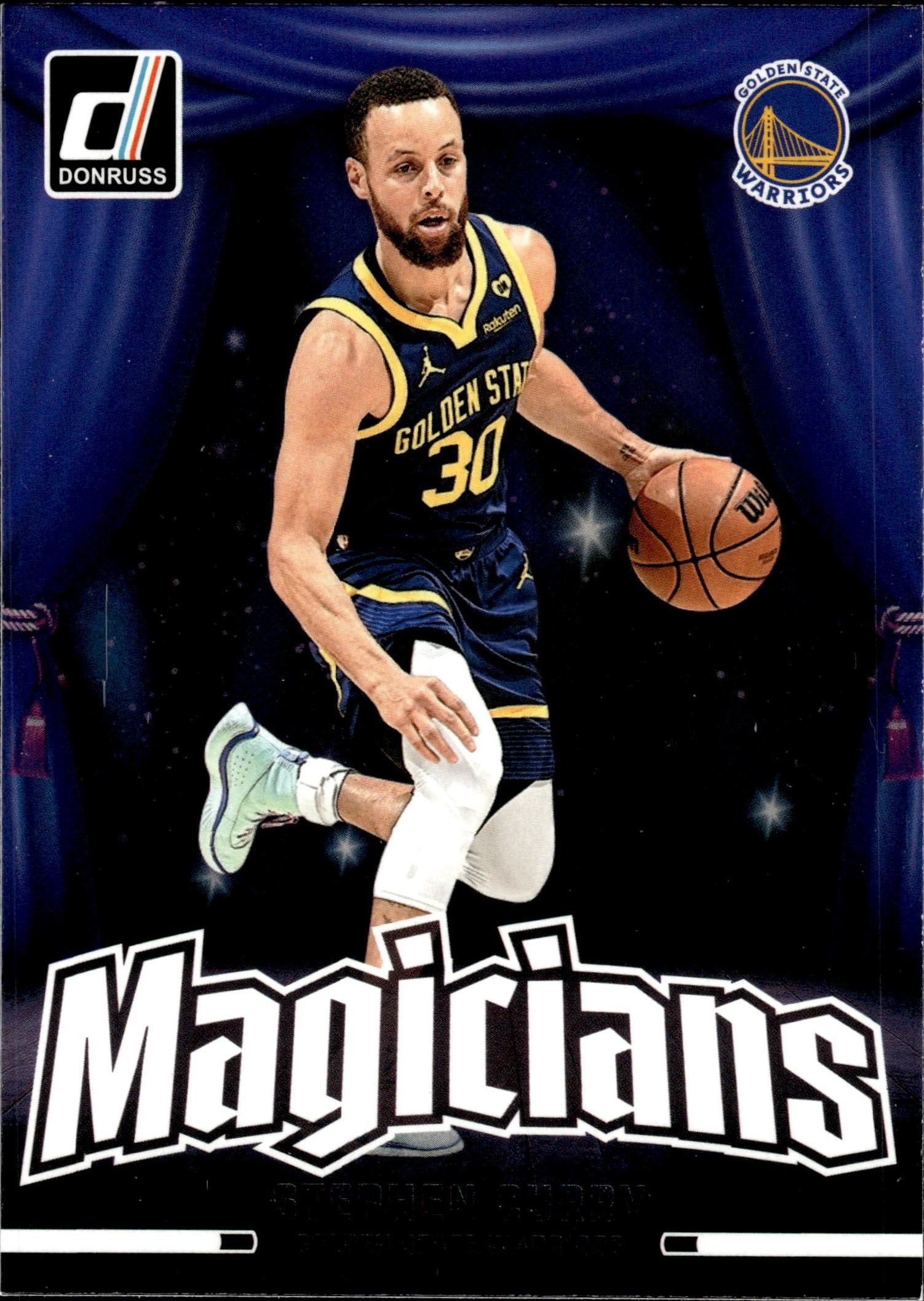 STEPHEN CURRY 2024-25 DONRUSS MAGICIANS INSERT: NEAR MINT OR BETTER CONDITION 