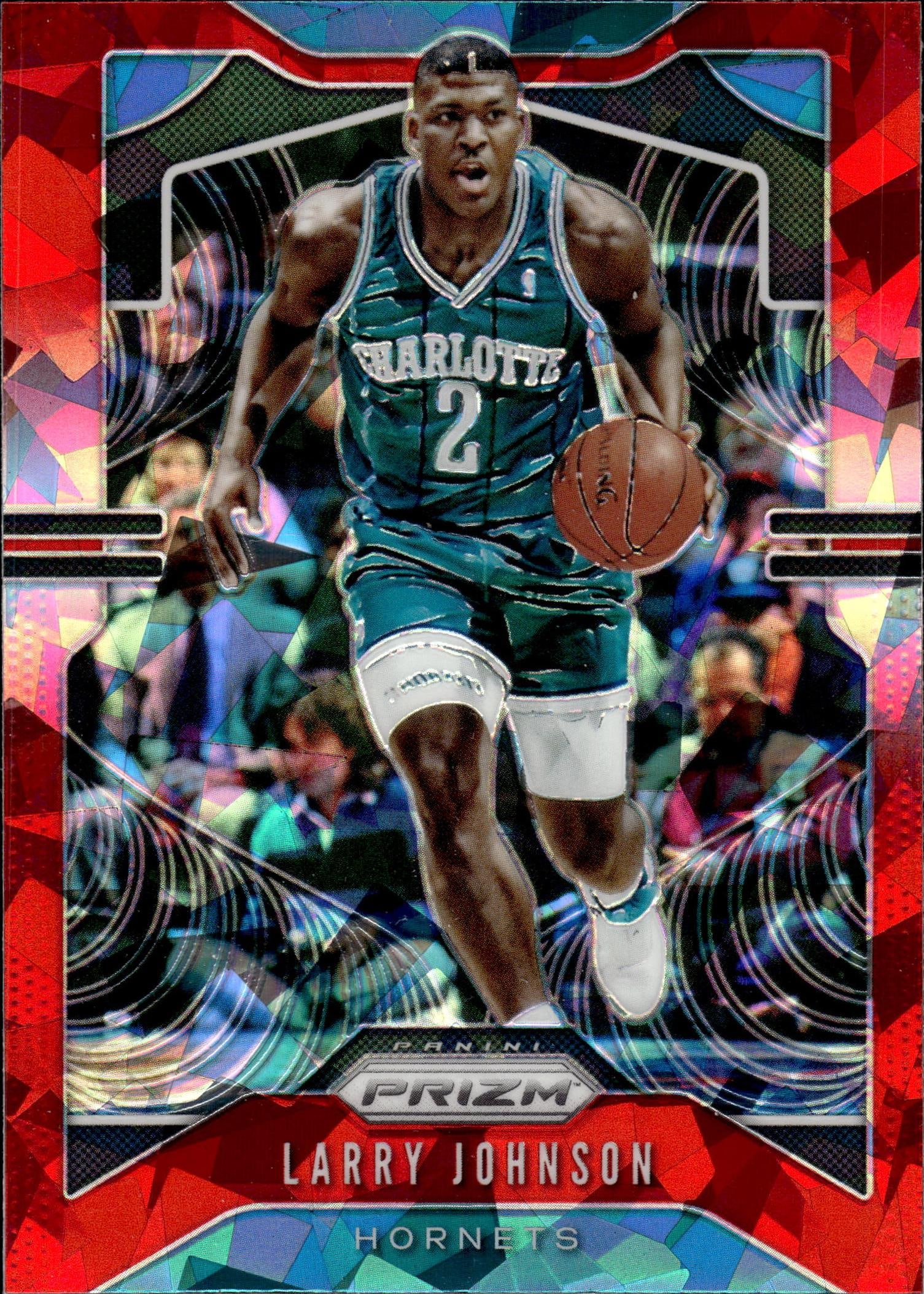 LARRY JOHNSON 2019-20 PANINI PRIZM RED ICE PRIZM: NEAR MINT OR BETTER CONDITION 