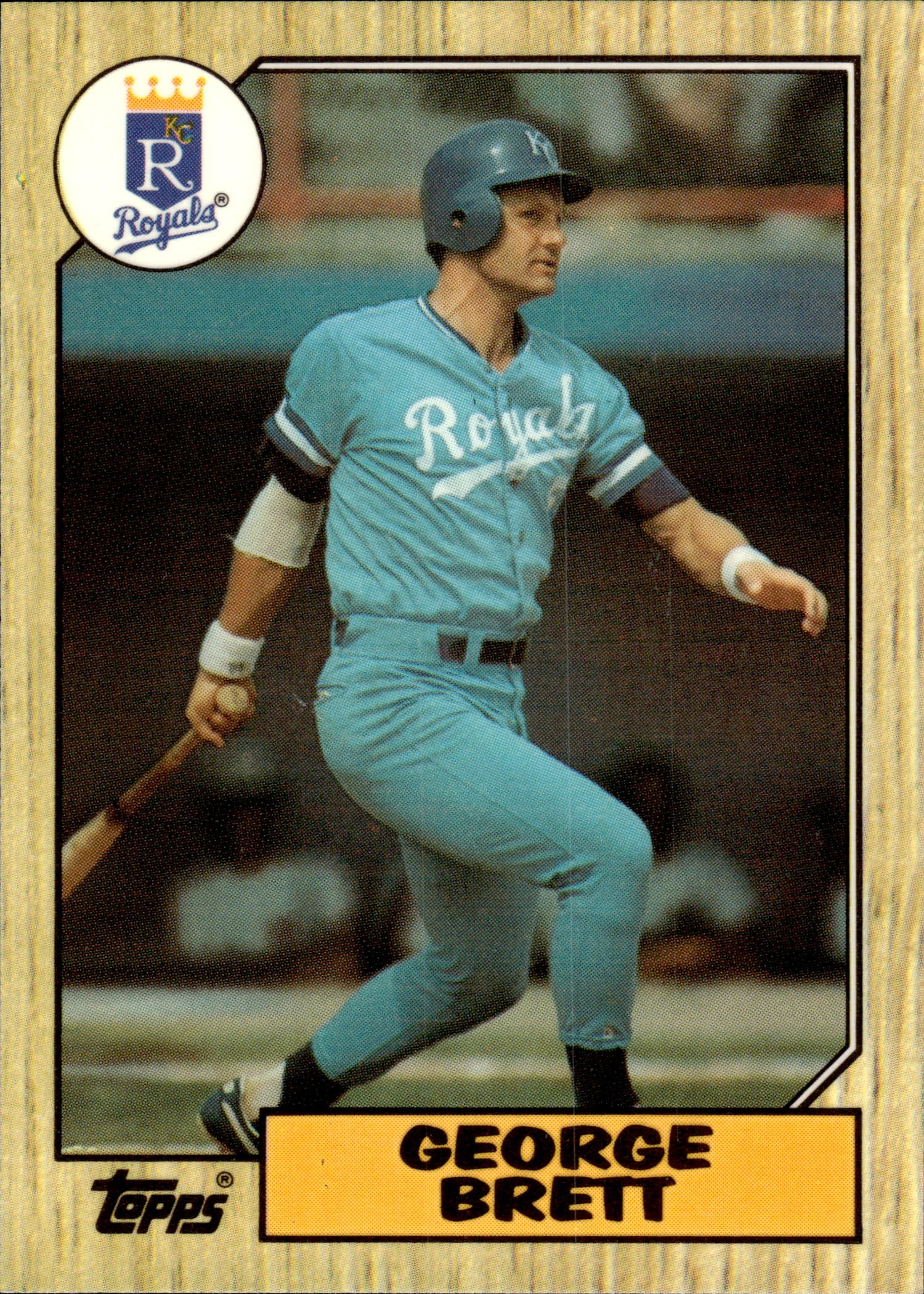 GEORGE BRETT 1987 TOPPS TIFFANY: NEAR MINT OR BETTER CONDITION 