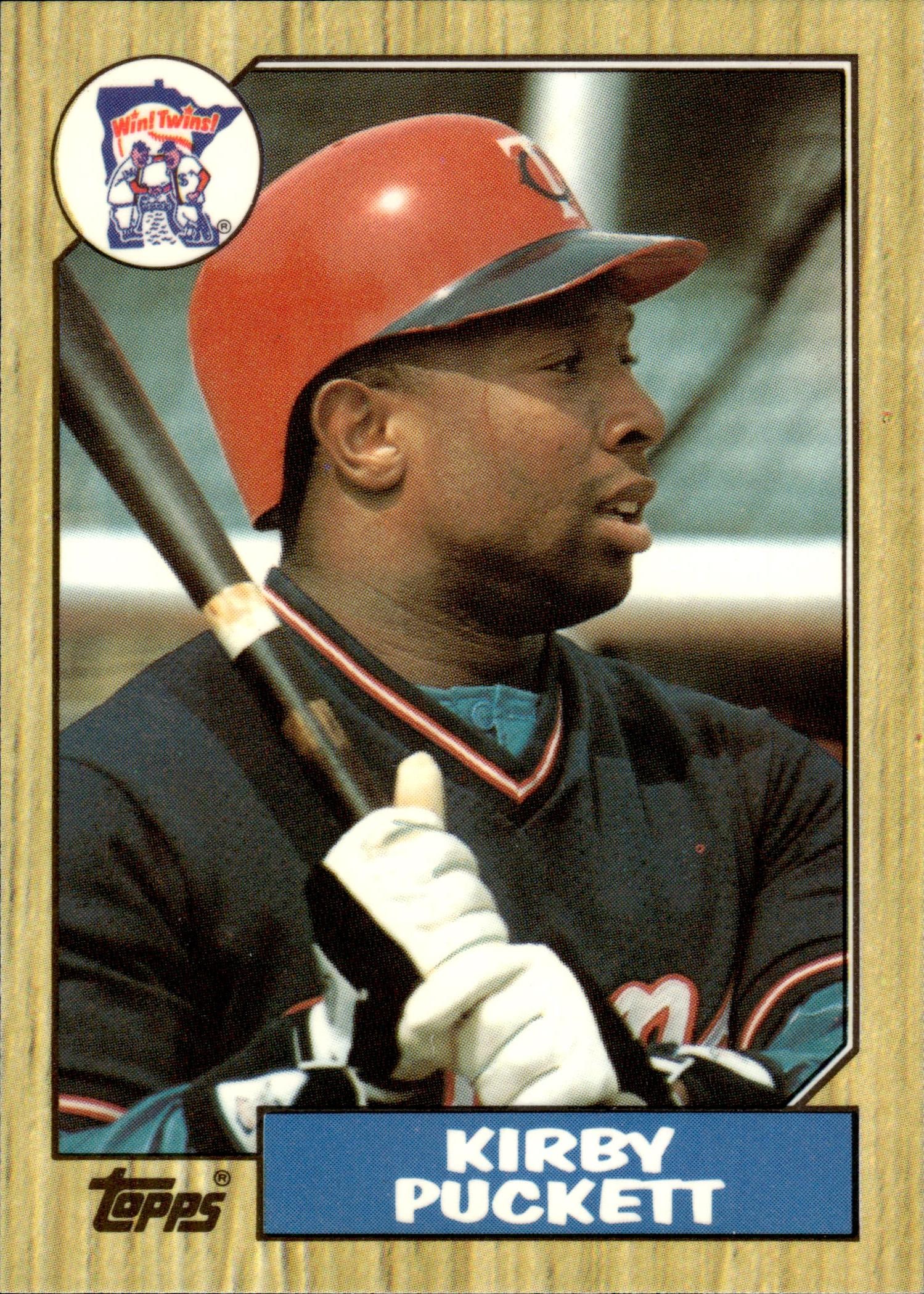 KIRBY PUCKETT 1987 TOPPS TIFFANY: NEAR MINT OR BETTER CONDITION