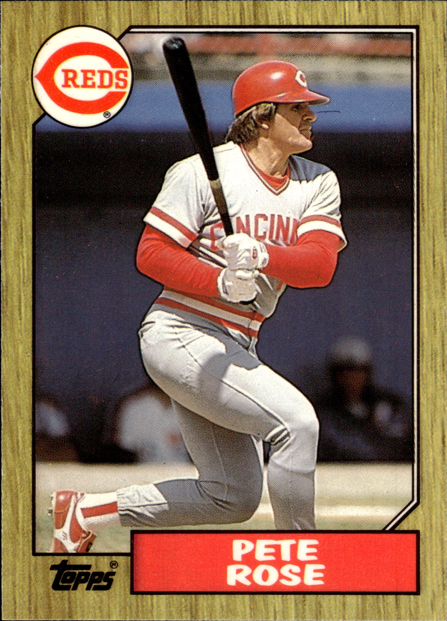 PETE ROSE 1987 TOPPS TIFFANY: NEAR MINT OR BETTER CONDITION 