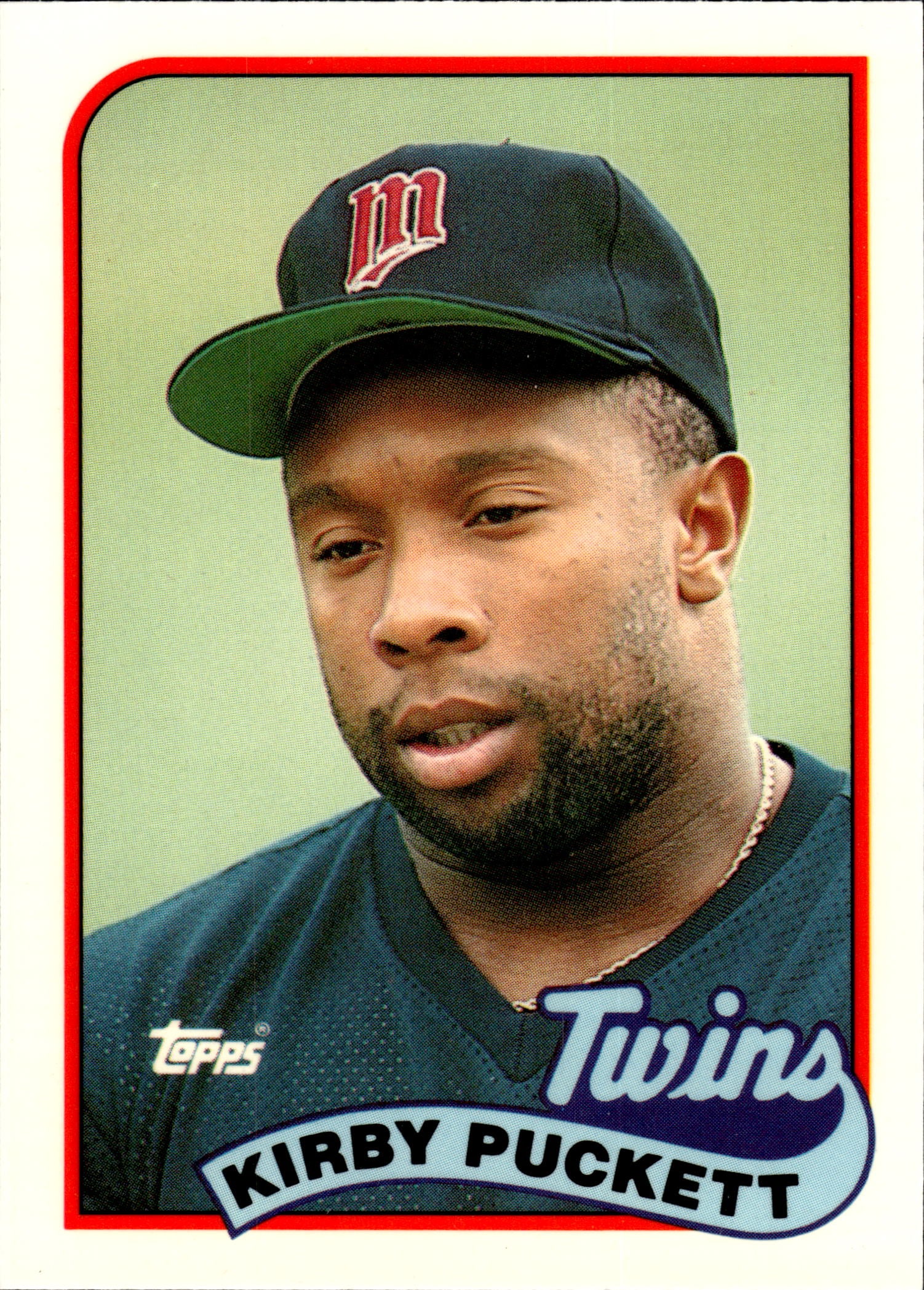 KIRBY PUCKETT 1989 TOPPS TIFFANY: NEAR MINT OR BETTER CONDITION 