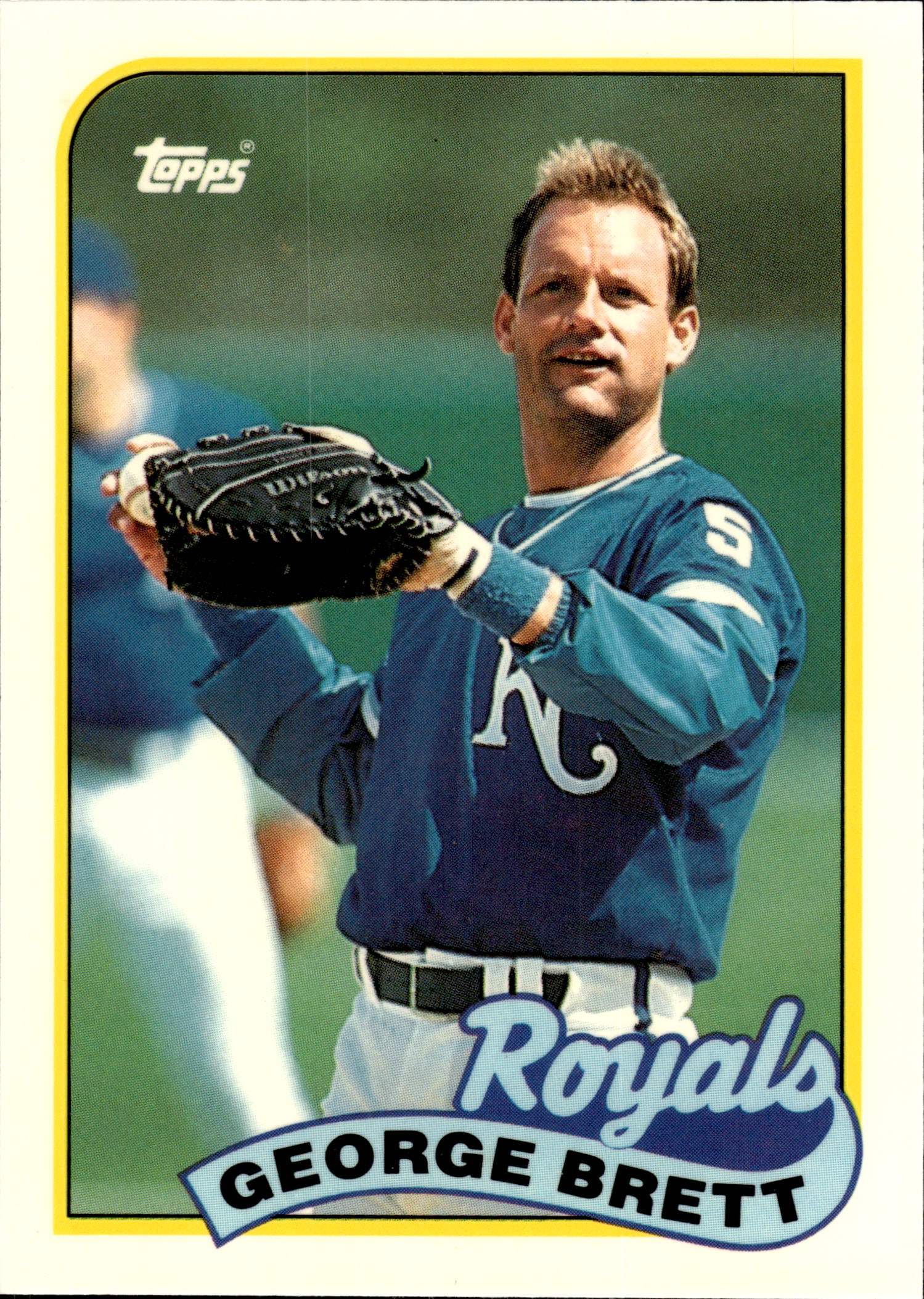 GEORGE BRETT 1989 TOPPS TIFFANY: NEAR MINT OR BETTER CONDITION 