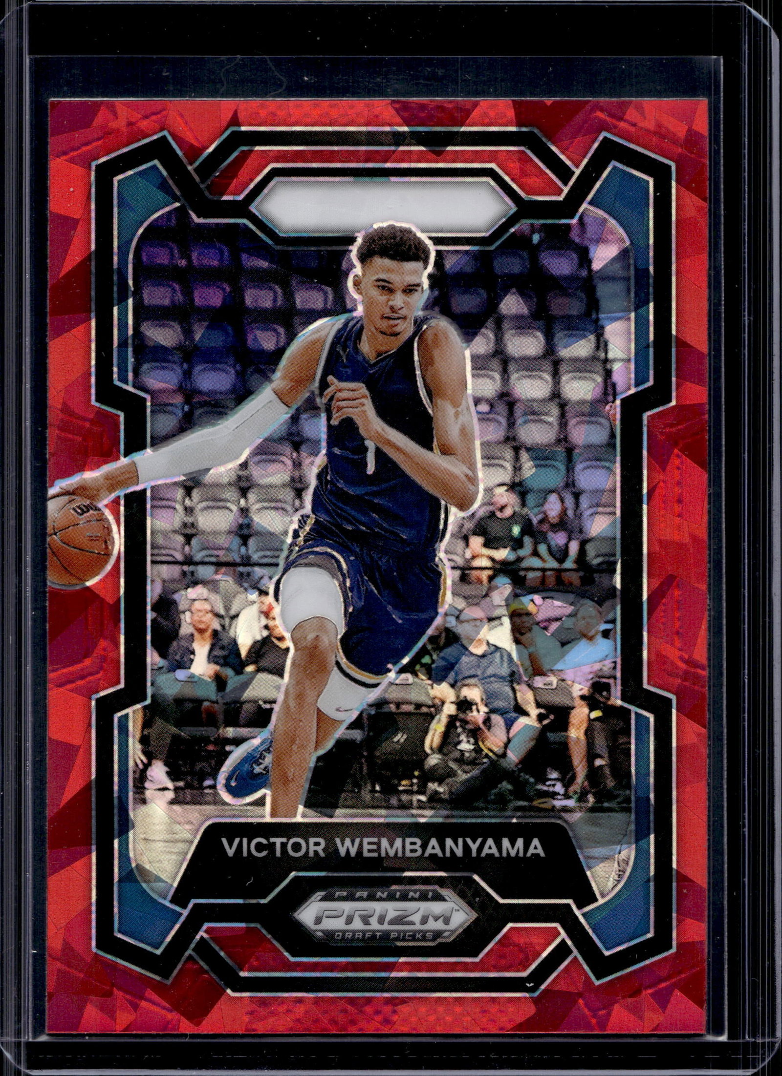 VICTOR WEMBANYAMA 2024 PANINI PRIZM DRAFT RED ICE PRIZM: NEAR MINT OR BETTER CONDITION