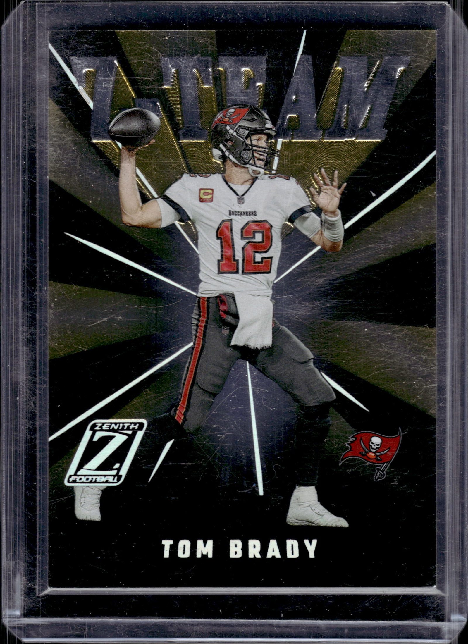 TOM BRADY 2022 PANINI ZENITH Z-TEAM INSERT: NEAR MINT OR BETTER CONDITION 