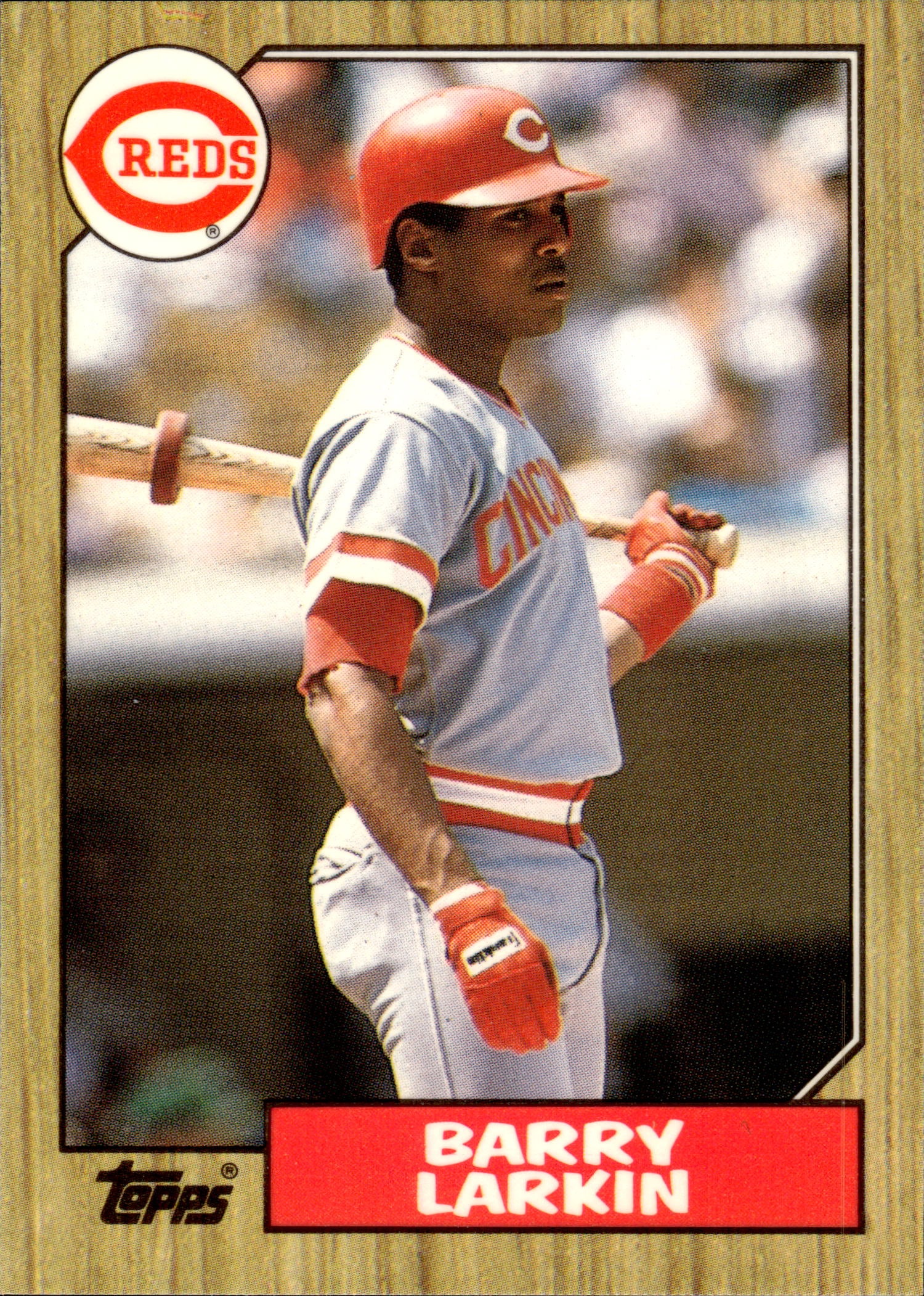 BARRY LARKIN 1987 TOPPS TIFFANY ROOKIE CARD: NEAR MINT OR BETTER CONDITION 
