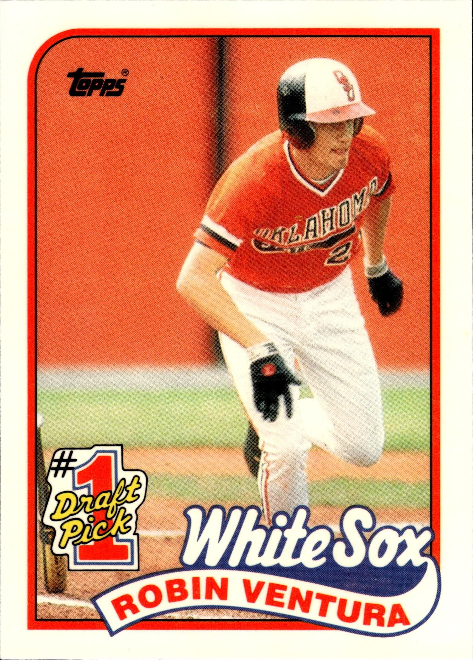 ROBIN VENTURA 1989 TOPPS TIFFANY ROOKIE CARD: NEAR MINT OR BETTER CONDITION 