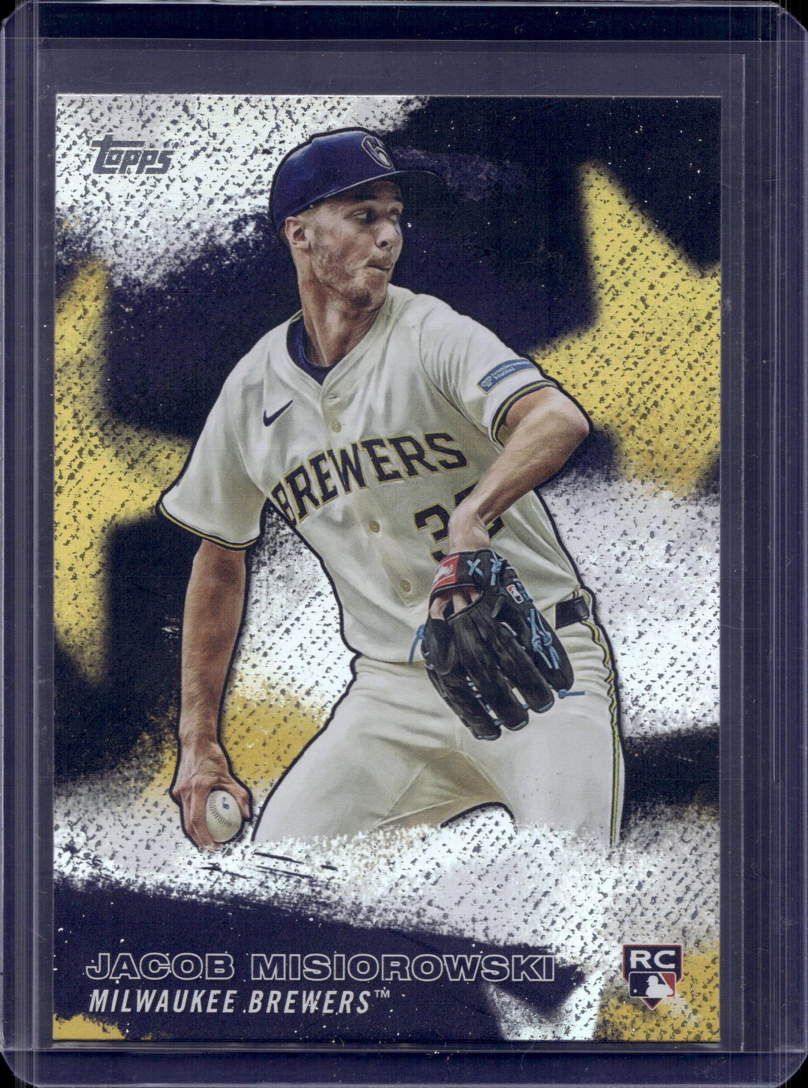 JACOB MISIOROWSKI 2026 TOPPS STARS OF THE MLB ROOKIE CARD: NEAR MINT OR BETTER CONDITION 