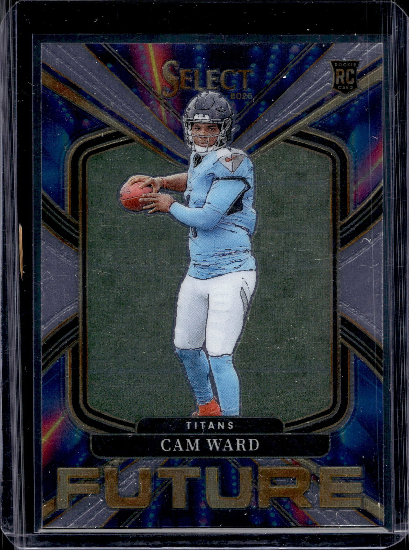 CAM WARD 2025 PANINI SELECT FUTURE ROOKIE CARD: NEAR MINT OR BETTER CONDITION 