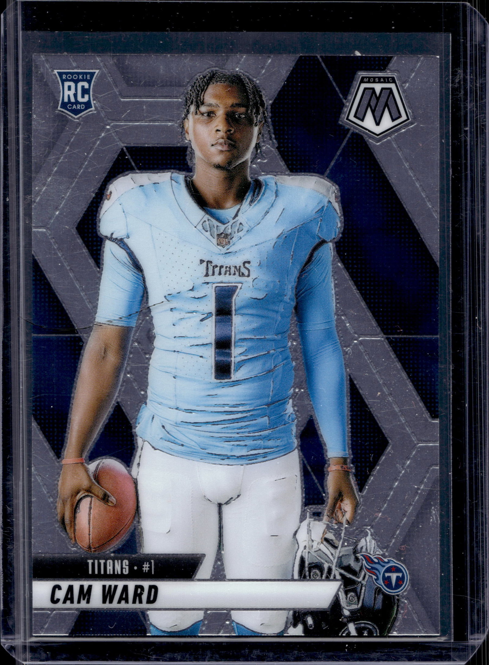 CAM WARD 2025 PANINI MOSAIC ROOKIE CARD: NEAR MINT OR BETTER CONDITION 