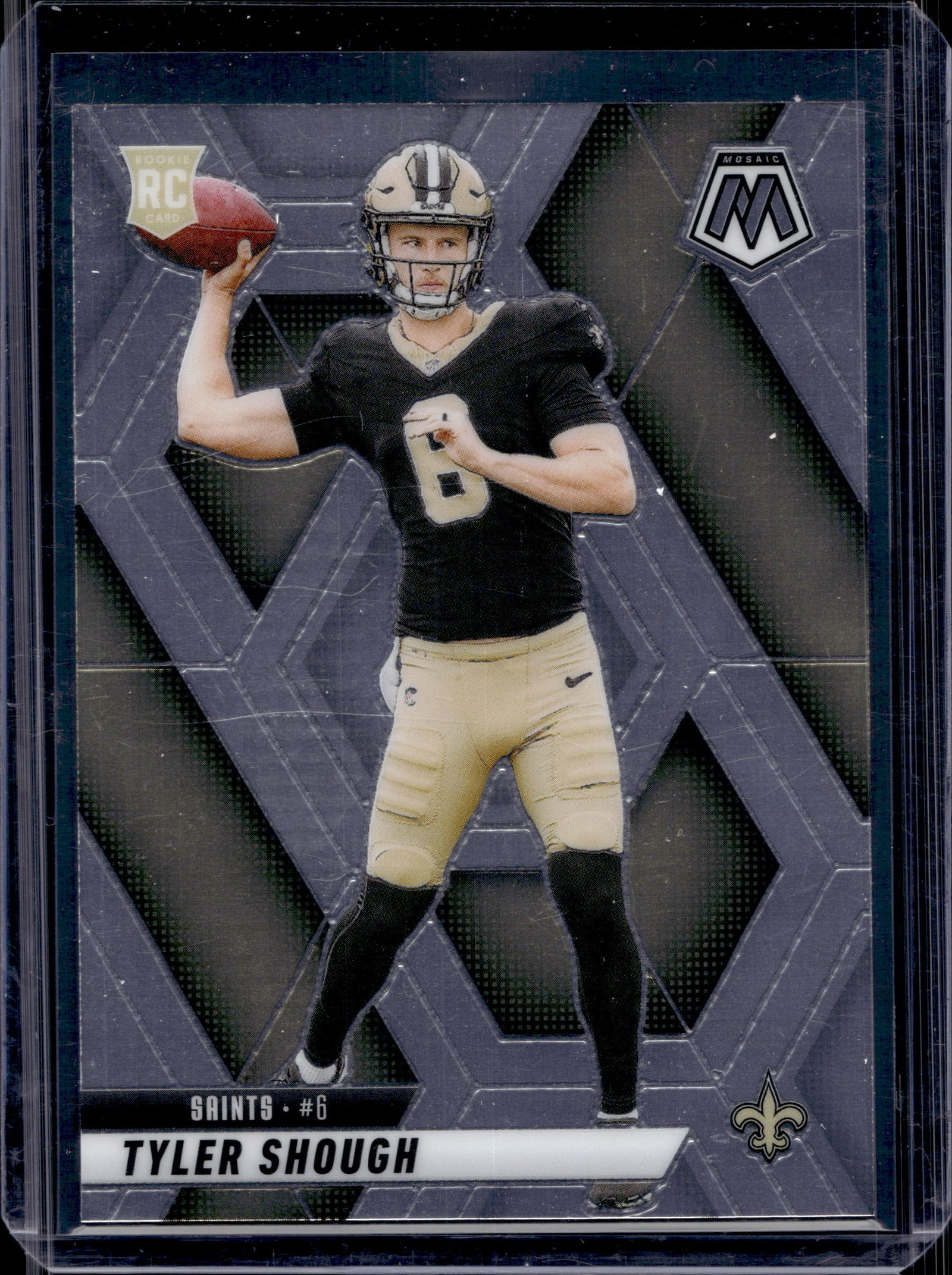TYLER SHOUGH 2025 PANINI MOSAIC ROOKIE CARD: NEAR MINT OR BETTER CONDITION 